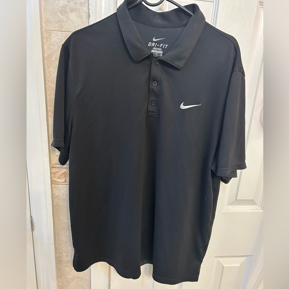 Black Nike Polo